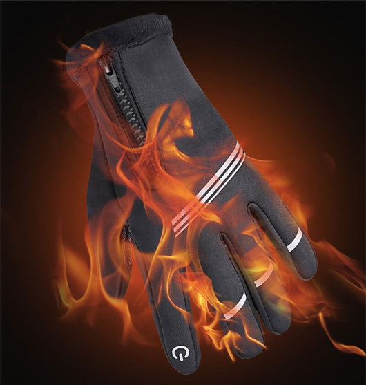 Guantes Térmicos para Motocicleta con Pantalla Táctil y Forro Polar - Image 12