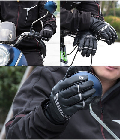 Guantes Térmicos para Motocicleta con Pantalla Táctil y Forro Polar - Image 17