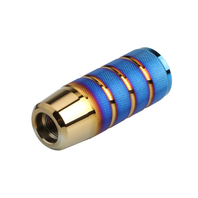 Perilla de Cambios Metálica con Acabado Esmerilado y Diseño Gear Azul Colorido - Image 19