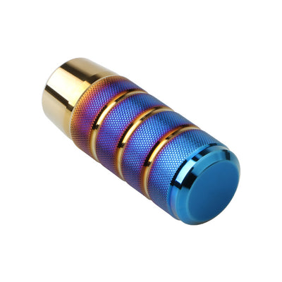 Perilla de Cambios Metálica con Acabado Esmerilado y Diseño Gear Azul Colorido - Image 20