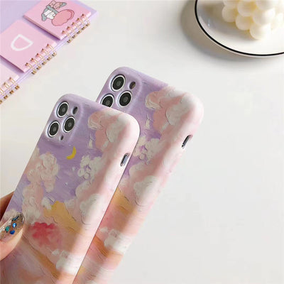 Funda de celular con pintura al óleo artística - Image 10