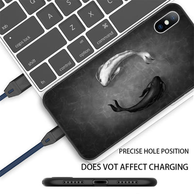 Funda para celular con diseño adorable de gatos, perros y peces - Image 4