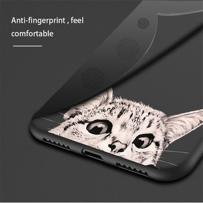Funda para celular con diseño adorable de gatos, perros y peces - Image 5