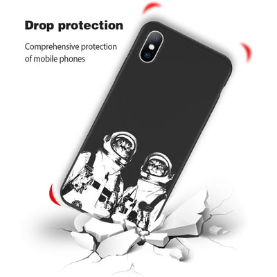 Funda para celular con diseño adorable de gatos, perros y peces - Image 6