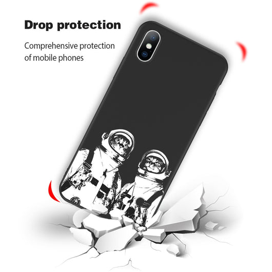 Funda para celular con diseño adorable de gatos, perros y peces - Image 6