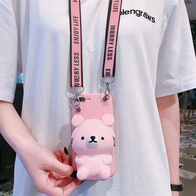 Funda Monedero Teléfono Osito Adorable - Image 8