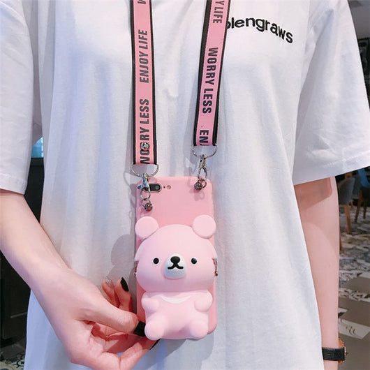 Funda Monedero Teléfono Osito Adorable - Image 8