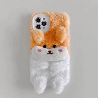 Funda Osito Peluche Compatible con Apple - Protección Suave para Otoño e Invierno - Image 11