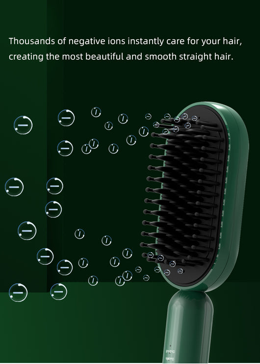 Cepillo Alisador de Cabello Profesional con Superficie de Transferencia - Image 11