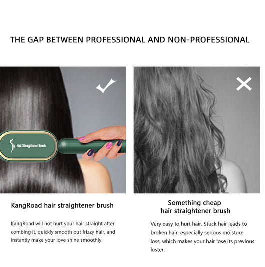 Cepillo Alisador de Cabello Profesional con Superficie de Transferencia - Image 12