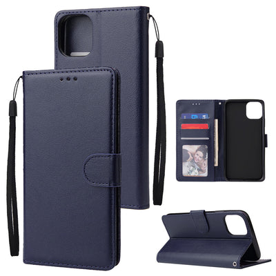 Funda de Cuero para Teléfono 7plus con Cartera de Tarjetas - Image 45