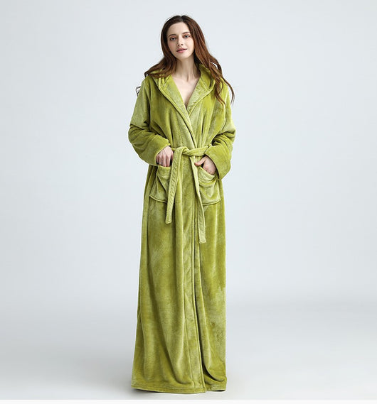 Bata Hooded de Terciopelo Mink para Hombre y Mujer - Image 14