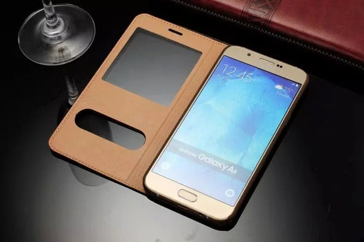 Funda Protectora de Cuero tipo Concha para Smartphone - Image 9