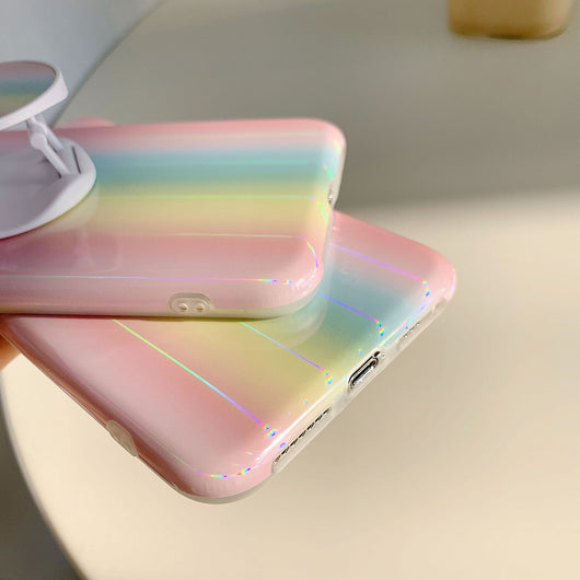 Funda para Teléfono con Efecto Láser Arcoíris - Image 11