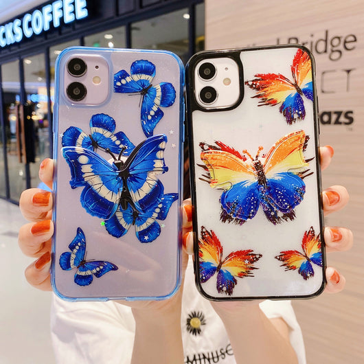 Funda para teléfono con mariposa y soporte - Image 9