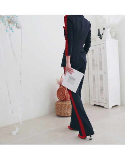 Blazer Ejecutivo Doble Botonadura Ajustado para Mujer - Image 12