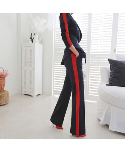 Blazer Ejecutivo Doble Botonadura Ajustado para Mujer - Image 16