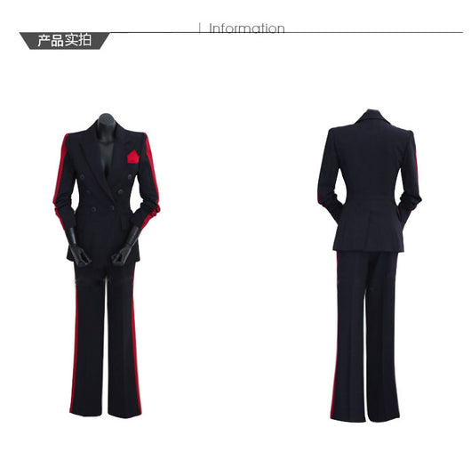 Blazer Ejecutivo Doble Botonadura Ajustado para Mujer - Image 18