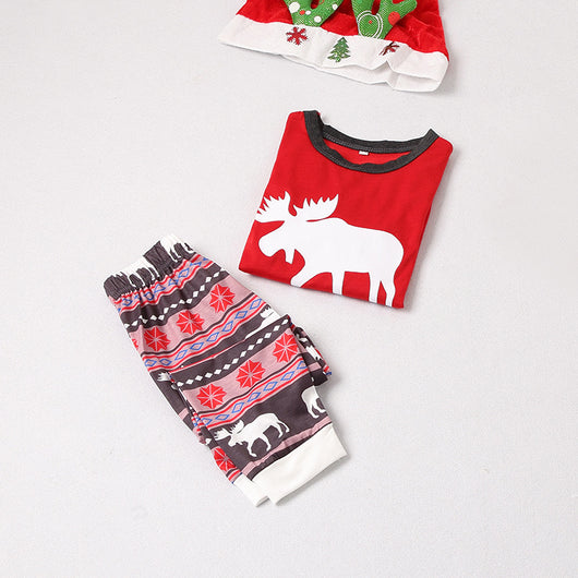 Pijamas Navideños Estampado Reno para Toda la Familia - Image 16