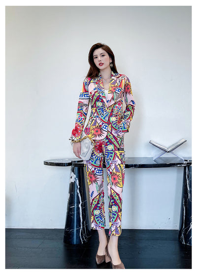 Conjunto de Dos Piezas: Blusa Moderna y Pantalón Cómodo para el Día - Image 8