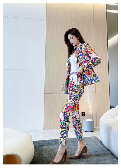 Conjunto de Dos Piezas: Blusa Moderna y Pantalón Cómodo para el Día - Image 9