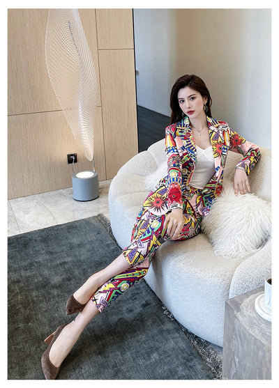 Conjunto de Dos Piezas: Blusa Moderna y Pantalón Cómodo para el Día - Image 11