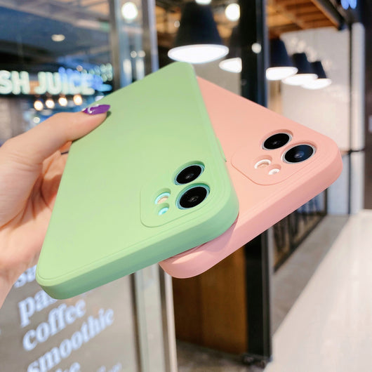 Funda de Silicona Líquida Cubo Compatible con Apple - Image 12
