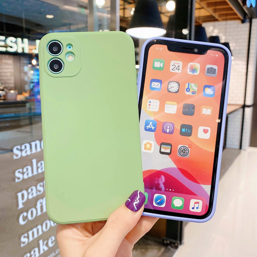 Funda de Silicona Líquida Cubo Compatible con Apple - Image 13