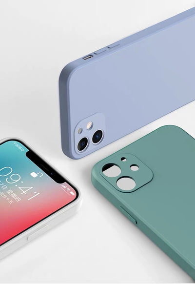 Funda de Silicona Líquida Cubo Compatible con Apple - Image 16