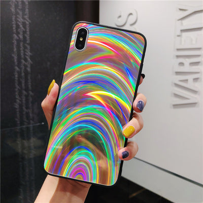 Funda Espejo Arcoíris con Brillo y Purpurina - Image 17
