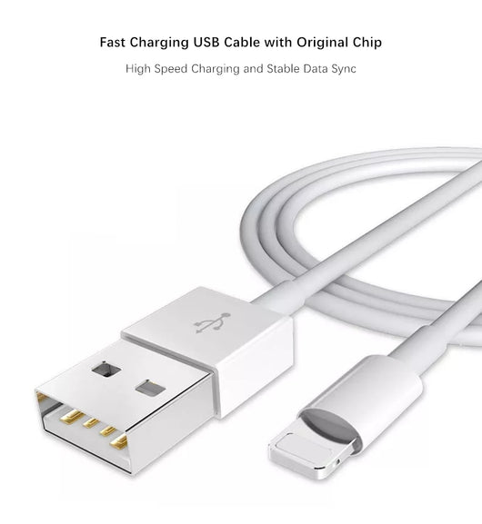 Cable Cargador Compatible con Apple - Cabezal de Datos Rápido - Image 7