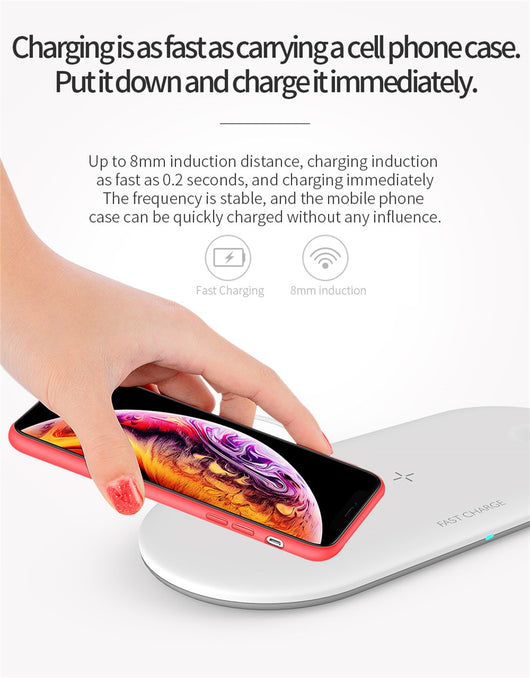 Cargador Inalámbrico 3 en 1 para iPhone, Apple Watch y AirPods - Image 10