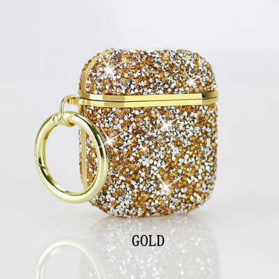 Estuche de Auriculares Bluetooth de Lujo con Incrustaciones de Diamantes - Image 11