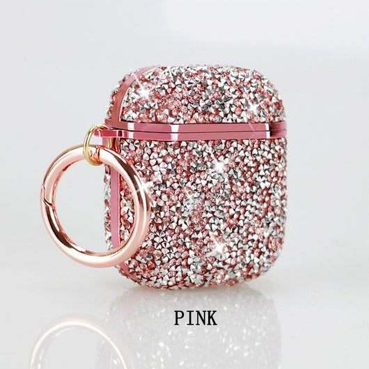 Estuche de Auriculares Bluetooth de Lujo con Incrustaciones de Diamantes - Image 12