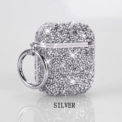 Estuche de Auriculares Bluetooth de Lujo con Incrustaciones de Diamantes - Image 13