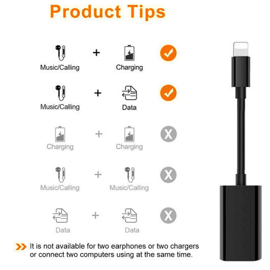 Adaptador 2 en 1 para Carga y Audio - Divisor de Auriculares - Image 8