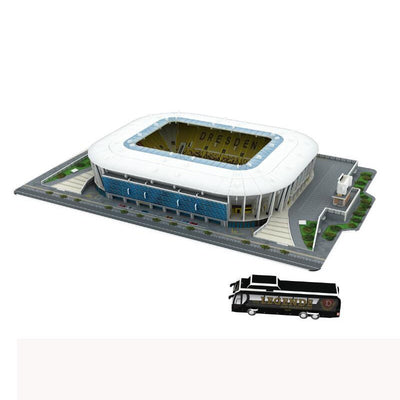 Rompecabezas 3D Estadio de Fútbol Europeo - Modelo de Construcción DIY - Image 46