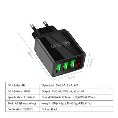Cargador USB LED de Alta Velocidad - Image 7