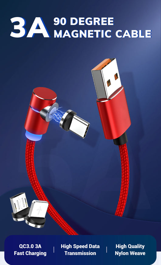 Cable Magnético de Carga Rápida 3A Compatible con Apple - Image 6