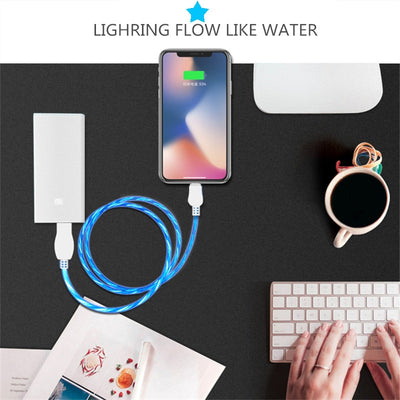 Cable de Carga USB con Luz LED Compatible para Teléfonos Móviles - Image 16