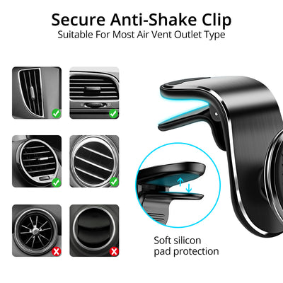 Soporte Magnético para Celular en Auto - Montaje en Rejilla de Ventilación - Image 12