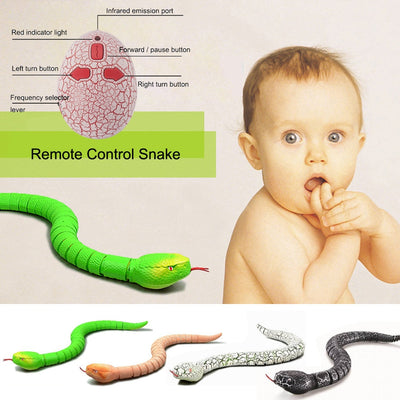 Serpiente Teledirigida con Control Remoto - Juguete Realista de Broma - Image 21