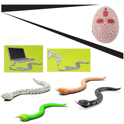 Serpiente Teledirigida con Control Remoto - Juguete Realista de Broma - Image 32