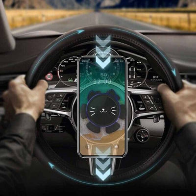 Soporte Magnético para Celular con Diseño de Gato - Image 9