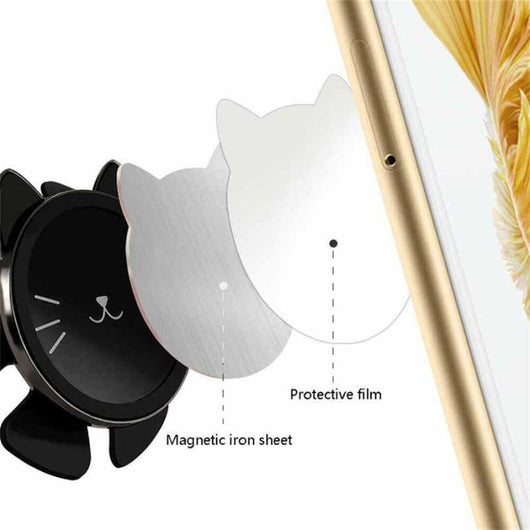 Soporte Magnético para Celular con Diseño de Gato - Image 15