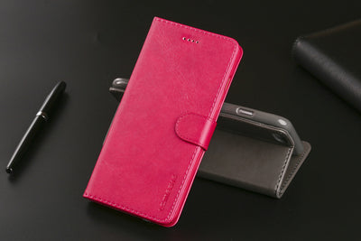 Billetera Retro de Cuero Legítimo con Soporte para Teléfono - Image 7
