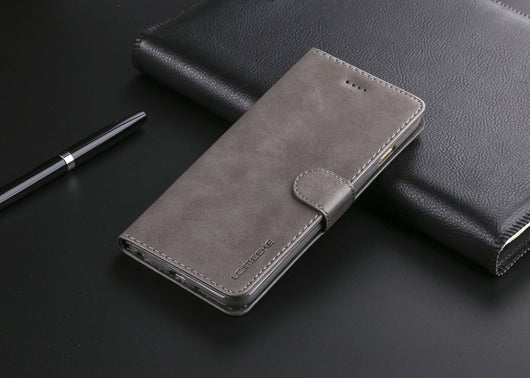 Billetera Retro de Cuero Legítimo con Soporte para Teléfono - Image 13