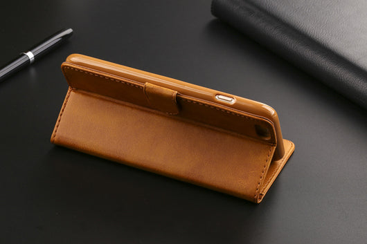 Billetera Retro de Cuero Legítimo con Soporte para Teléfono - Image 19