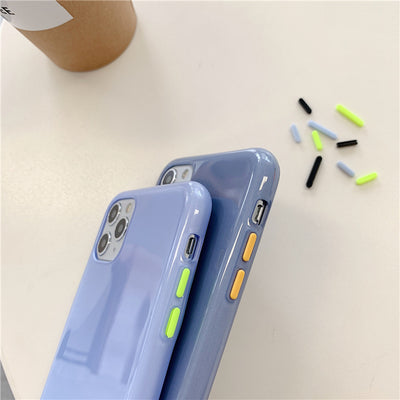 Funda Sólida con Brillo Degradado para Teléfono - Image 10