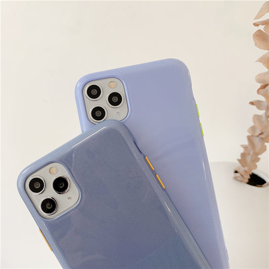 Funda Sólida con Brillo Degradado para Teléfono - Image 11